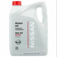 Синтетическое моторное масло Nissan 5W-30 FS A5/B5, 5 л