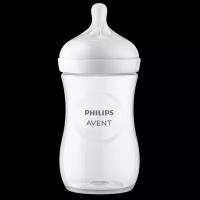 Philips Avent Бутылочка для кормления медленный поток Natural Response 1+ SCY903/01 260 мл 1 шт