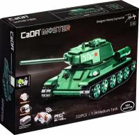 Радиоуправляемый конструктор CaDA MASTER Советский танк Т-34 1/35 (722 детали)