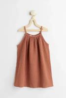 Платье H&M для девочек, цвет Оранжевый; размер 134