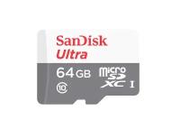 MicroSD 64GB SanDisk Class 10 Ultra Light UHS-I (100 Mb/s) без адаптера