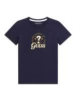 Футболка GUESS, размер 12 лет, синий