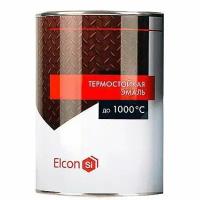 Эмаль Elcon термостойкая черная 0.8л до +1000 градусов