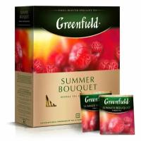 Чай травяной Greenfield Summer Bouquet в пакетиках, 100 пак