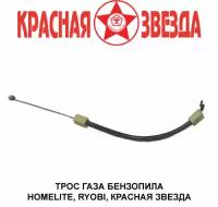 Трос газа бензопила Homelite