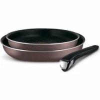 Набор посуды Tefal Ingenio Brown Handle 3 предмета 24/28 см 04217820