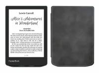 Электронная книга PocketBook 629 Verse Bright Blue, голубой с обложкой ReaderONE Black