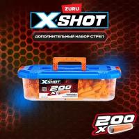 Игрушка Набор дротиков, X-SHOT, Дополнительные 200 шт., 36181