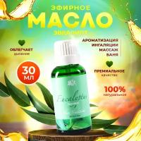 Эфирное масло аромамасло 100% натуральное чистое органическое без примесей для аромалампы для бани для косметики Thai Traditions Эвкалипт, 30 мл