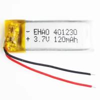 Аккумулятор (батарея) 401230 120mah 3,7v (30х12х4 мм)