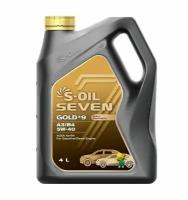 Масло моторное S-OIL 7 GOLD #9 A3/B4 SN/CF 5W40 4 л