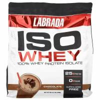 Labrada Nutrition, ISO Whey, 100% Whey Protein Isolate, Chocolate, 5 lb (2268 g)