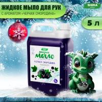 Жидкое мыло для рук с ароматом черной смородины SHIMA LIQUID SOAP 5 л 4603740921428