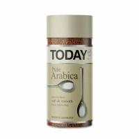 Кофе растворимый Today Pure Arabica сублимированный, стеклянная банка, 95 г
