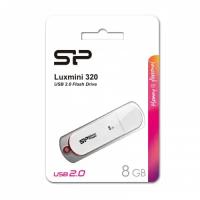 Флешка USB 2.0 Silicon Power 8 ГБ LuxMini 320 ( SP008GBUF2320V1W )