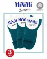 Носки MiNiMi, 3 пары, размер 0 (one size), зеленый