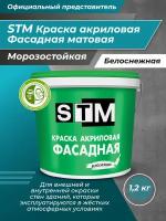 Краска акриловая STM Фасадная