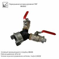 Перекрывная вставка рукавная ПВР 50.25.2