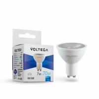Лампа светодиодная Voltega Simple Sofit Lens 7061, GU10, 7 Вт, 4000 К