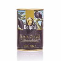 Маслины с/к в рассоле Delphi Superior 261-290 400 г