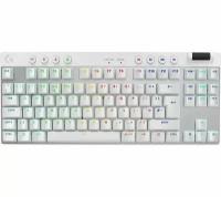 Игровая клавиатура Logitech PRO X TKL LIGHTSPEED, белая