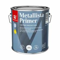 Грунтовка антикоррозийная Metallista Primer TIKKURILA, 2,5 л, белая, база AP