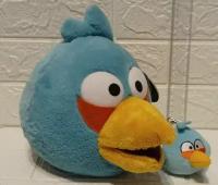 Angry Birds мягкая игрушка BUBBLES / Энгри бердс баблс, коллекционная! 2 штуки!