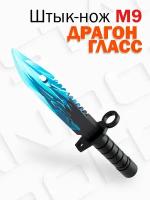 Деревянный штык-нож М9 Байонет Драгон Гласс / M9 Bayonet Dragon Glass / Words of standoff