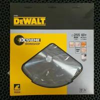 Диск пильный по дереву DeWalt 255x30mm 60T