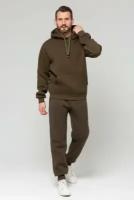 Магазин Толстовок - Premium tracksuit Khaki color - Спортивный костюм цвета Хаки, M-48-Unisex-(Мужской)