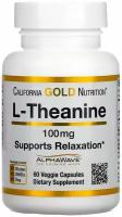 California Gold Nutrition L-Theanine AlphaWave вег. капс