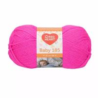 Пряжа для вязания Red Heart 'Baby 185' 50г, 185м (100% акрил) (01036 розовый), 10 мотков