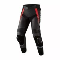 Мотоштаны кожаные SHIMA STR 2.0 PANT, Черно-красный 48