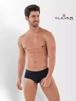 Мужские трусы брифы черные Clever Moda CARIBBEAN CLASSIC BRIEF 088311 S (44)