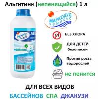 Альгитинн непенящееся средство от водорослей в бассейне 1 литр