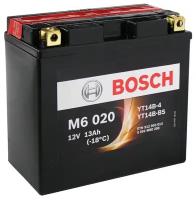 Мото аккумулятор BOSCH M6 020 AGM (0 092 M60 200) 130А