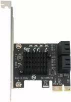 Адаптер, плата PCI-E на 4 выхода SATA 3.0:6 GBp/s