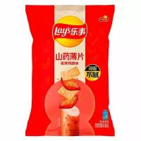 Чипсы из ямса Lay's Yam Crisps Roasted Chicken Wings со вкусом жаренных куриных крылышек (Китай), 80 г