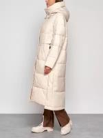 Пальто утепленное с капюшоном зимнее женское AD51156B, 42