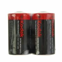 Батарейка солевая Kodak Extra Heavy Duty, D, R20-2S, 1.5В, спайка, 2 шт. (комплект из 6 шт)