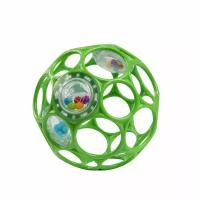Развивающая игрушка Bright Start, мяч Oball с погремушкой зеленый