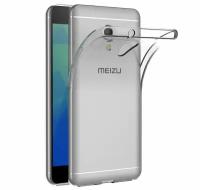 Meizu M5s Силиконовый прозрачный чехол для мейзу м5с