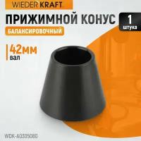 Конус 50-80 мм для балансировочного станка для вала 42 мм WIEDERKRAFT WDK-A0305080