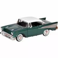 Модель машины 1957 Chevrolet (Chevy) (Chevy)Bel Air Зеленый 1:24 Motormax 73228