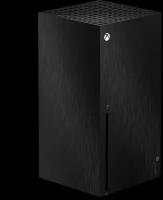 Защитная наклейка для игровой приставки Microsoft Xbox Series X - Черный карбон