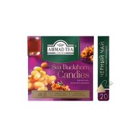 Чай черный Ahmad tea Sea Buckthorn Candies в пирамидках