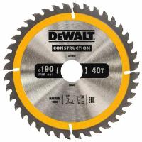 Пильный диск DEWALT CONSTRUCT DT1945, 190/30 мм