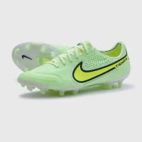 Бутсы Nike Tiempo Legend 9 Elite FG CZ8482-705, р-р 41RUS (8,5 US), Салатовый