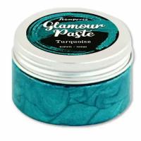 Паста для текстурирования Glamour Paste бирюзовый 100 мл STAMPERIA K3P61C