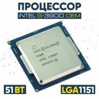 Celeron G3900 процессор